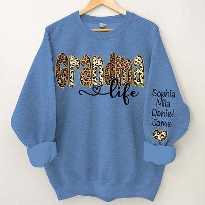 Personalized Gigi Shirt Gigi Life And Grandkids Sweatshirt