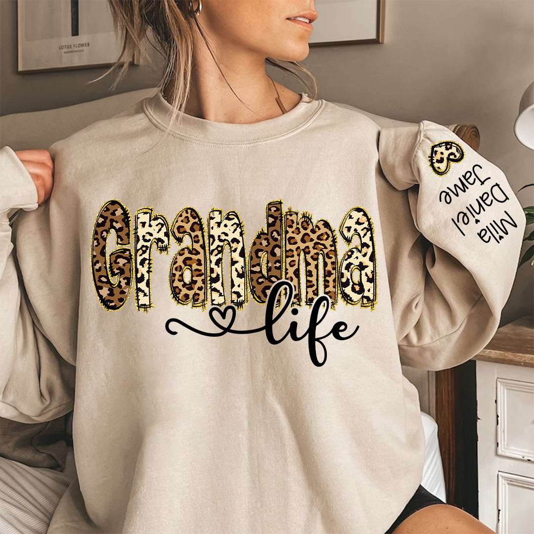 Personalized Gigi Shirt Gigi Life And Grandkids Sweatshirt