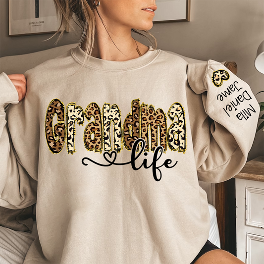 Personalized Gigi Shirt Gigi Life And Grandkids Sweatshirt