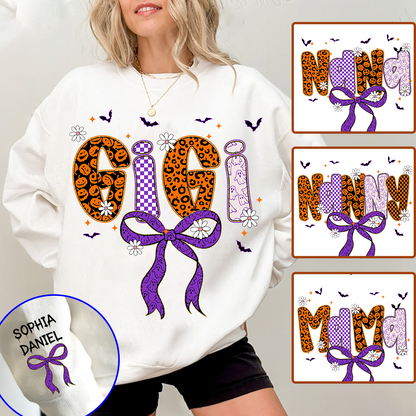 Halloween Gigi Boo Custom Grandma And Grandkids Name