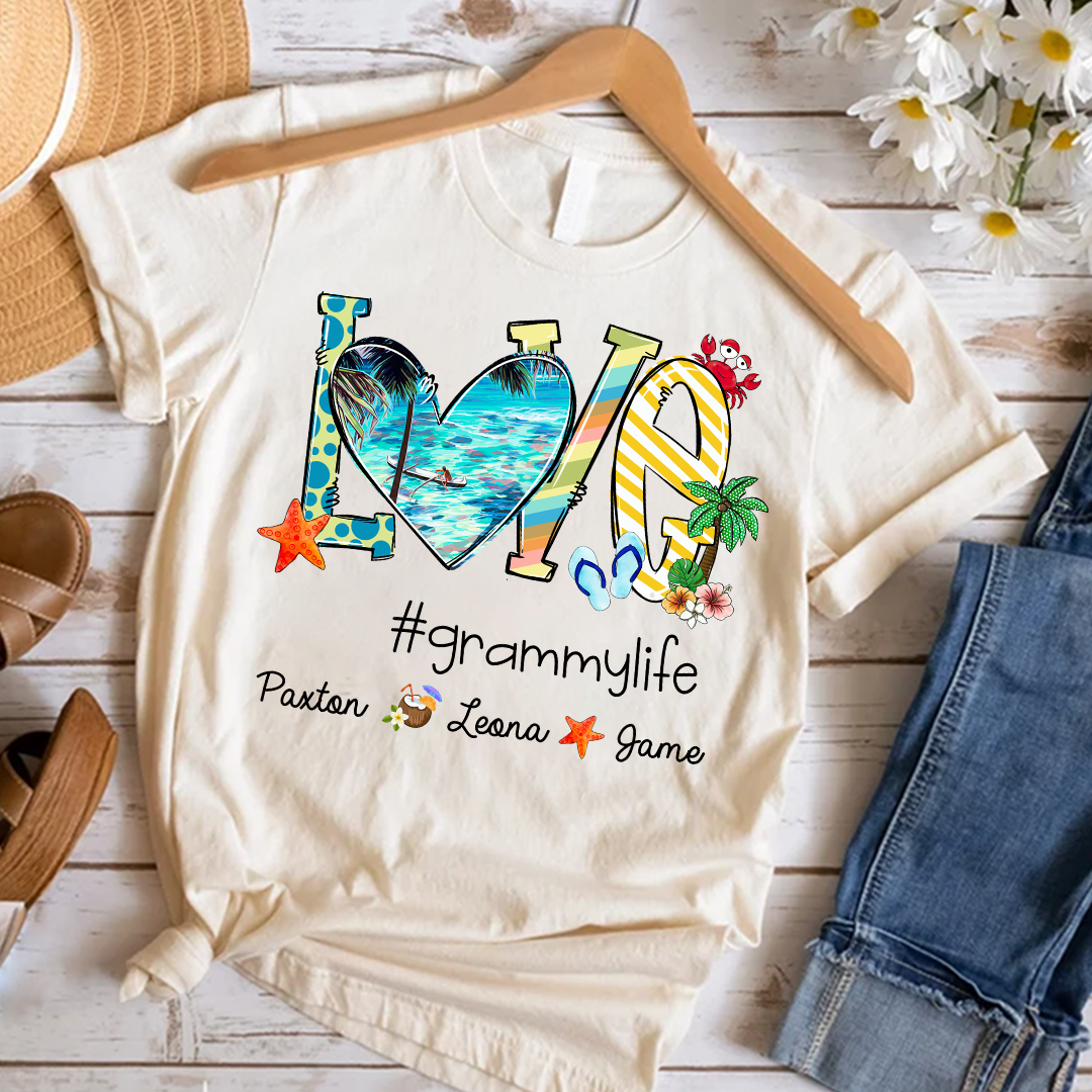 Love Grandma Life Summer CTH01