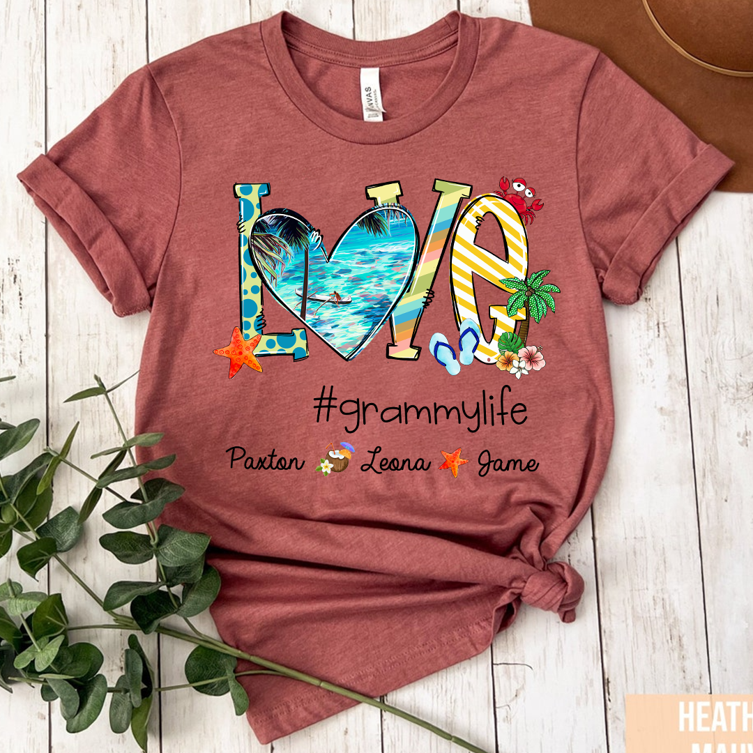 Love Grandma Life Summer CTH01