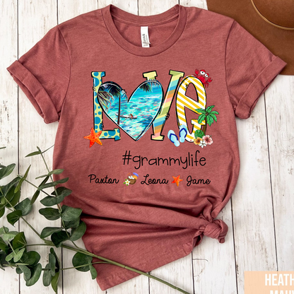 Love Grandma Life Summer CTH01