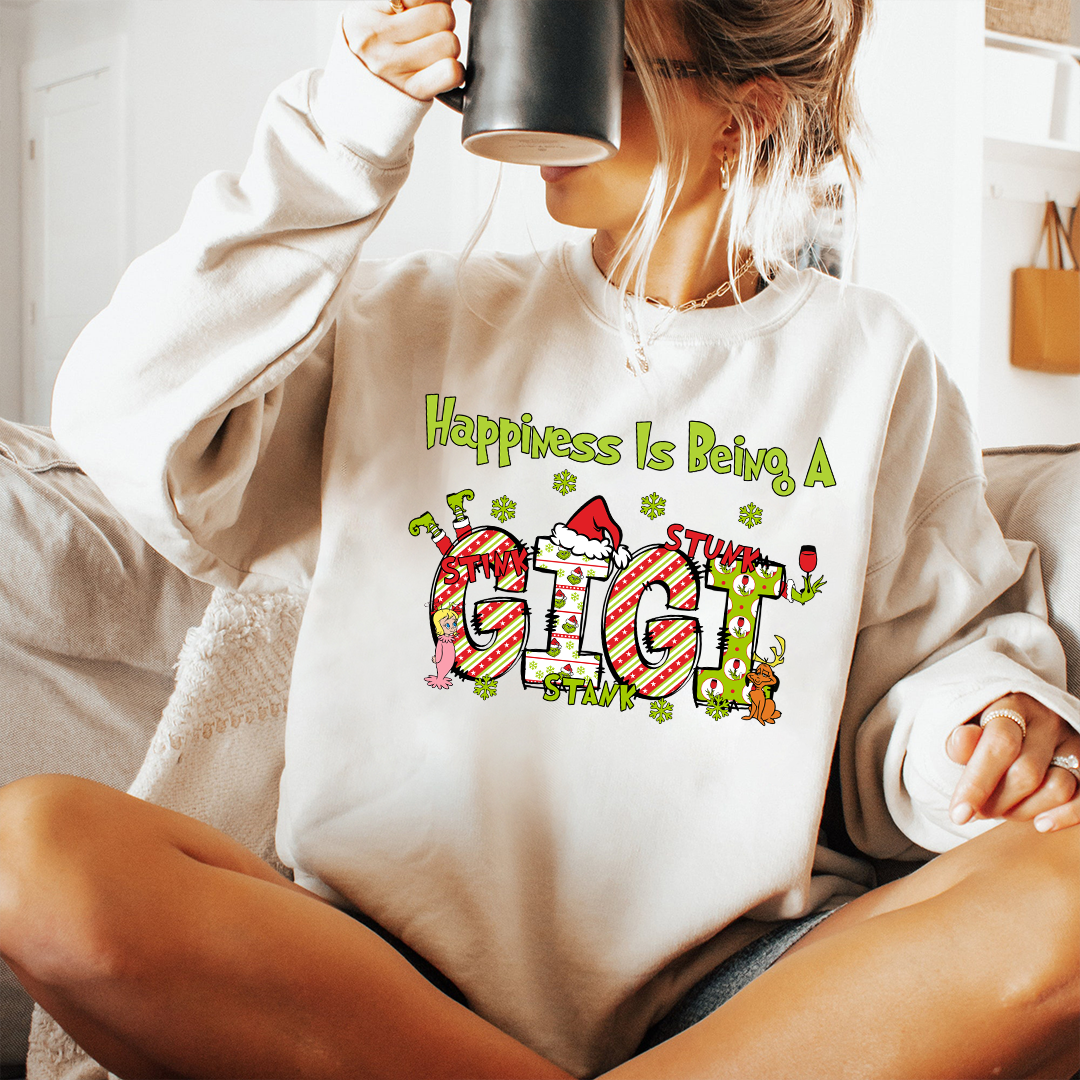 Happiness Is Being A Grandma Gift Christmas 2024