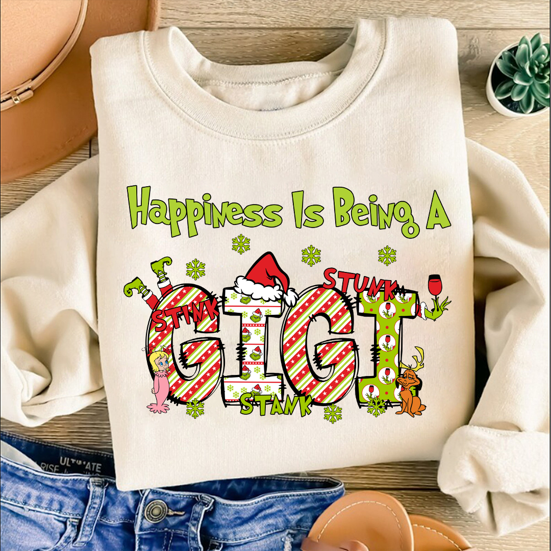 Happiness Is Being A Grandma Gift Christmas 2024