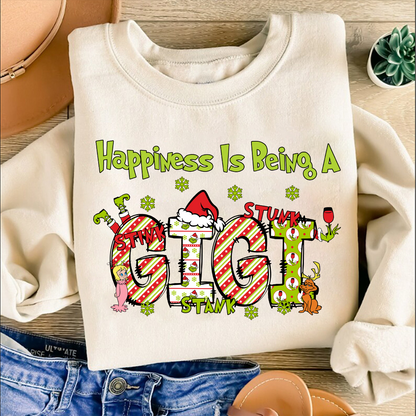 Happiness Is Being A Grandma Gift Christmas 2024