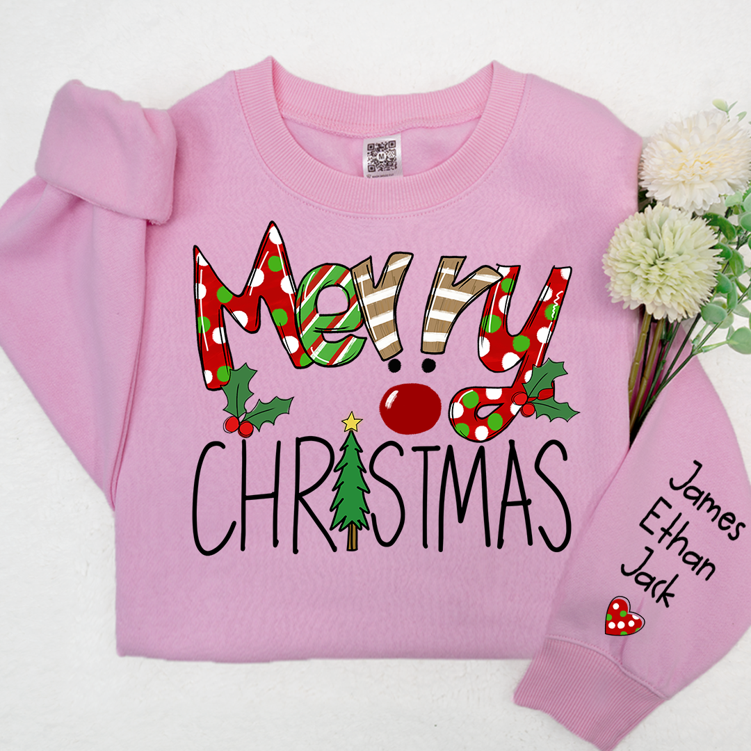Merry Christmas Sweatshirts for Women Christmas And kids Sweatshirts