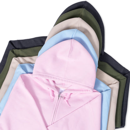 Personalized Mimi Embroidered Zip Hoodie, Custom Grandma Name Sleeve, Full Zip Hooded Sweatshirt for Women, Cozy Family Wear for Mother Day Birthday Holiday