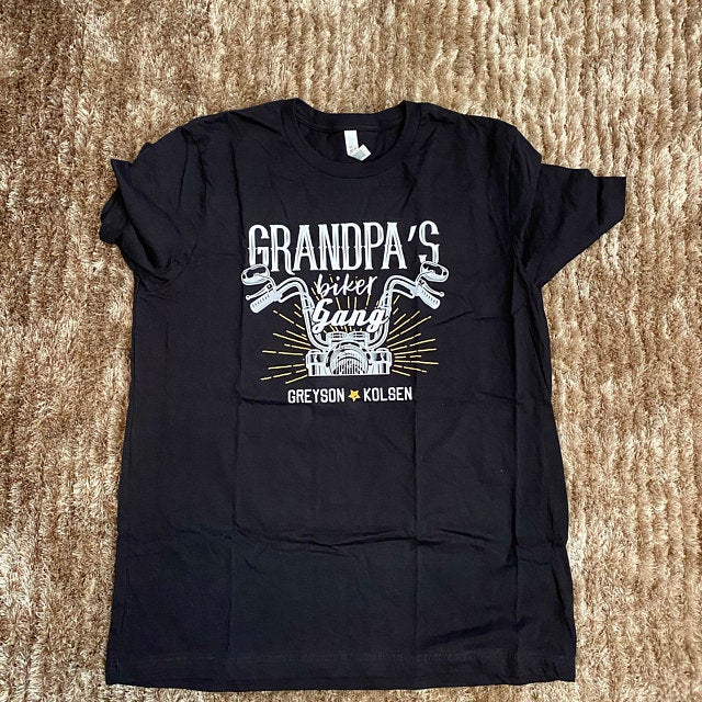 Grandpa'S Biker Giang Shirt