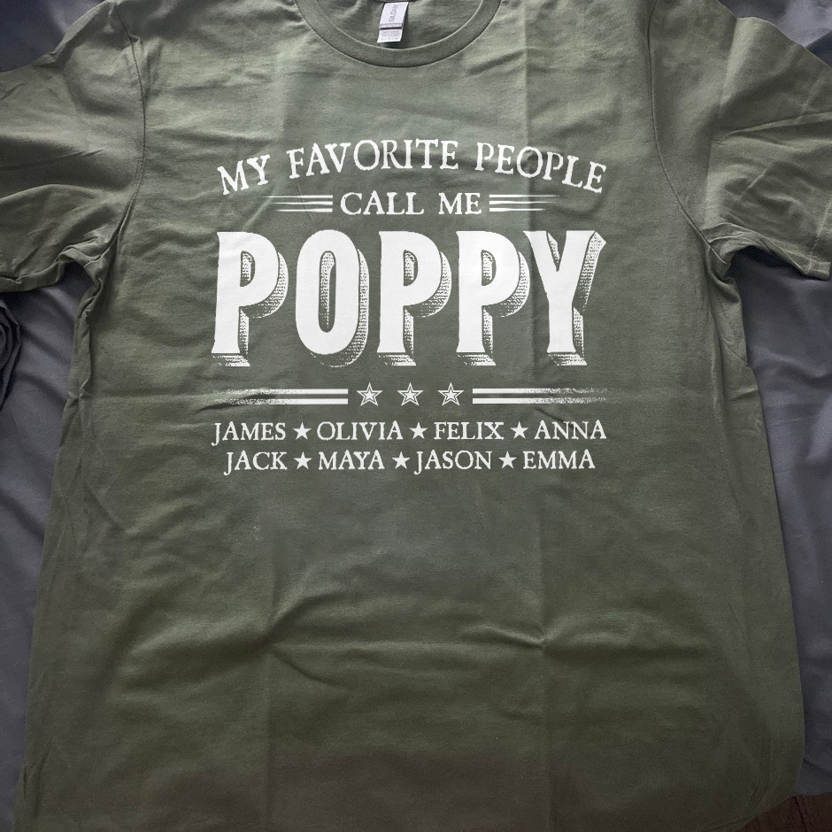 My Favorite People Call Me Papa With Kids Father's Day