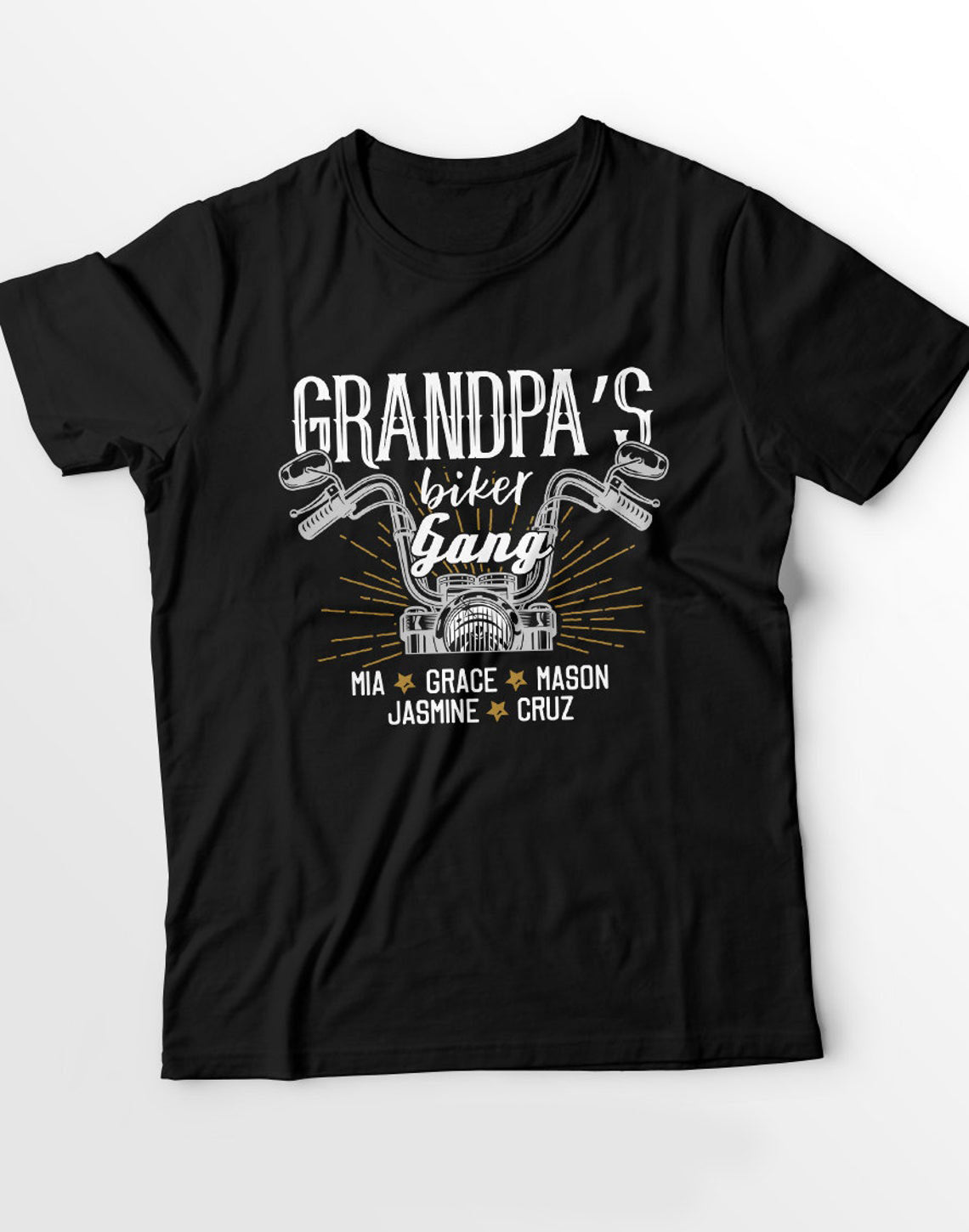 Grandpa'S Biker Giang Shirt