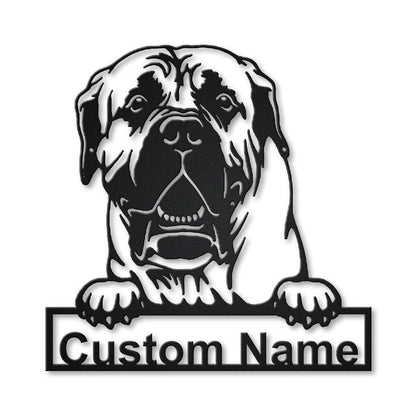 Personalized Boerboel Dog Metal Sign Art, Custom Boerboel Dog Metal Sign, Dog Gift, Birthday Gift, Animal Funny