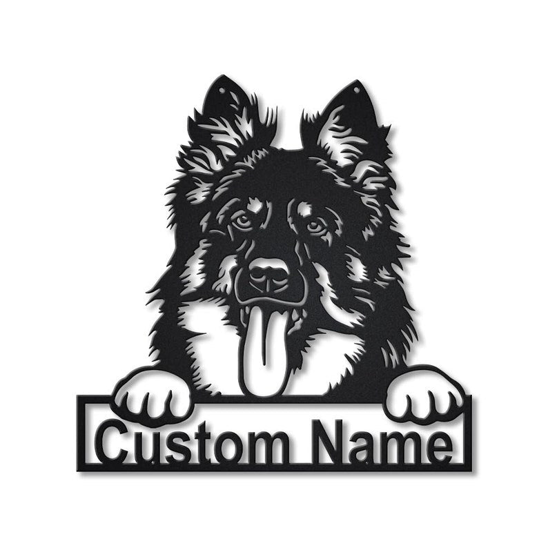 Personalized Bohemian Shepherd Dog Metal Sign Art, Custom Bohemian Shepherd Dog Metal Sign, Dog Gift