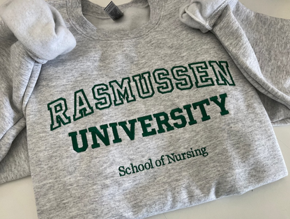 Embroidered Custom text sweatshirt, Personalized Grandma gift, Grammy, Oma, Nana, Gigi, Mimi, Mom Gift for Christmas Sweatshirt