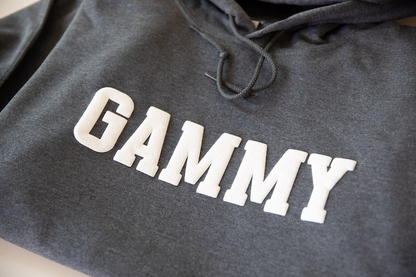 Custom Team Name Sweatshirt, Mascot Sweatshirt, Puff Print, Embossed Print, Gift for Mom, Christmas Gift Idea, School Spirit Sweatshirt