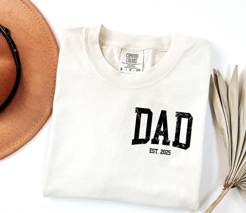 Comfort Colors® Custom Dad Est Shirt