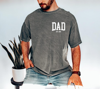 Comfort Colors® Custom Dad Est Shirt