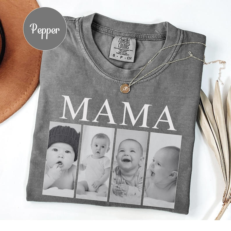 Custom Mimi Comfort Colors Shirt, Personalized Gift For Grandma, Mothers Day