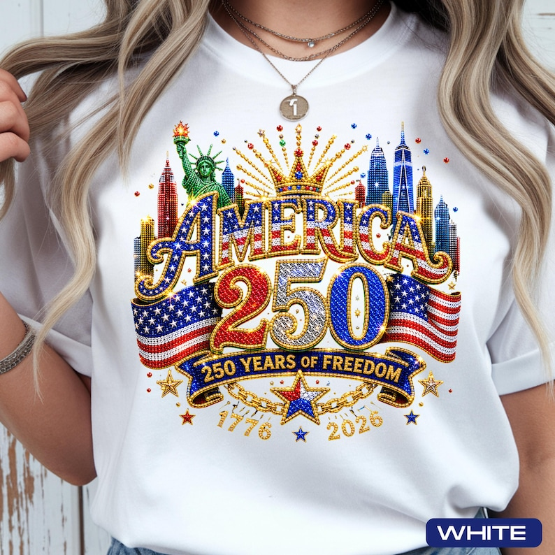 Comfort Colors America 250th Anniversary Shirt, Patriotic USA 1776-2026 Celebration Tee, Liberty Statue American Flag Independence Day Apparel