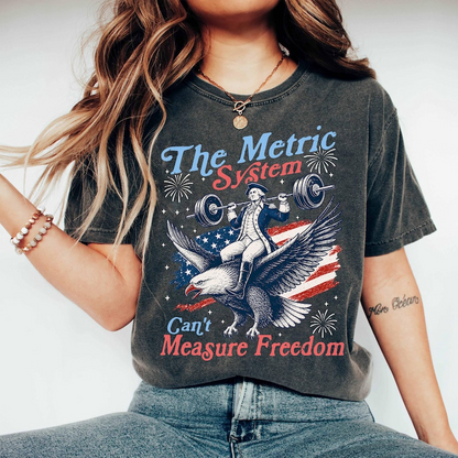 Comfort Colors Patriotic Eagle Shirt with George Washington, Funny USA Flag Tee, Independence Day Freedom Graphic Shirt, 250th Anniversary Shirtc T Shirt