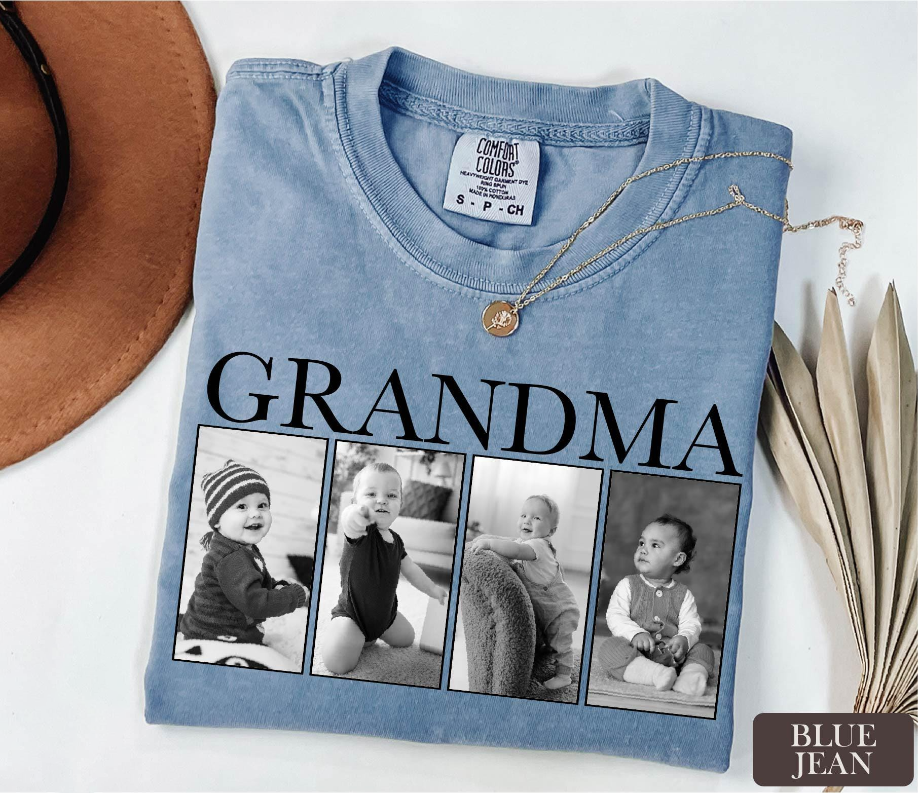 Custom Mimi Comfort Colors Shirt, Personalized Gift For Grandma, Mothers Day