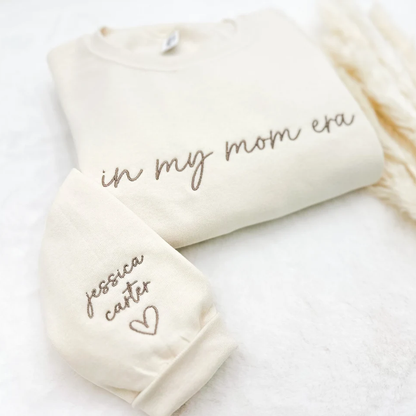Embroidered 'In My Mom/Grandma Era' Personalized Kids Names