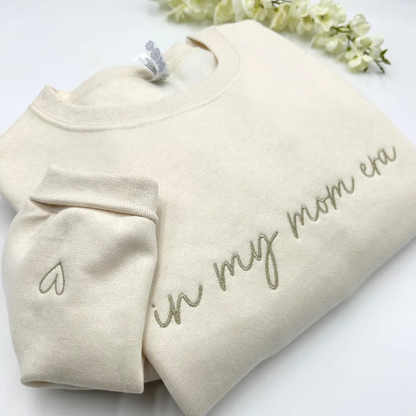Embroidered 'In My Mom/Grandma Era' Personalized Kids Names
