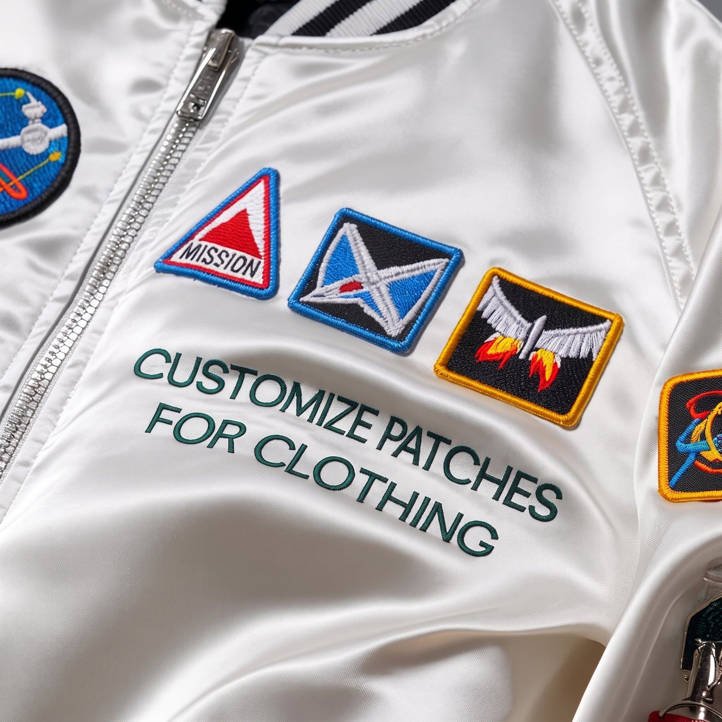 Custom Embroidered Patch, Personalized Logo Patches, Custom Image Text Patch for Jackets, Iron On Sew On Hook & Loop Patch, Business Team Group Gift