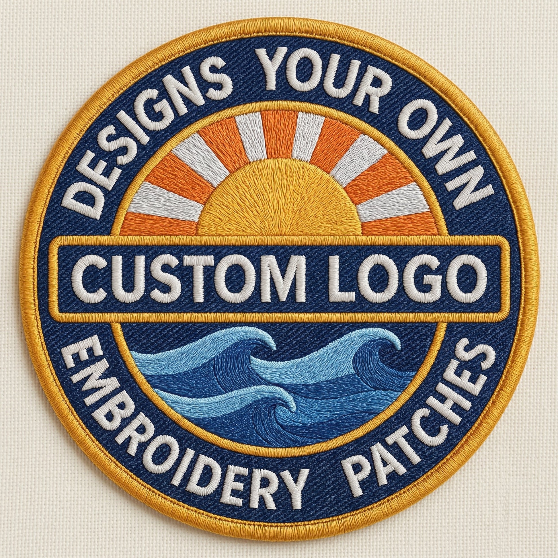 Custom Personalized Logo Embroidered Patches, Patch for Backpacks, Jacket, School, Team, Group - Any Shape