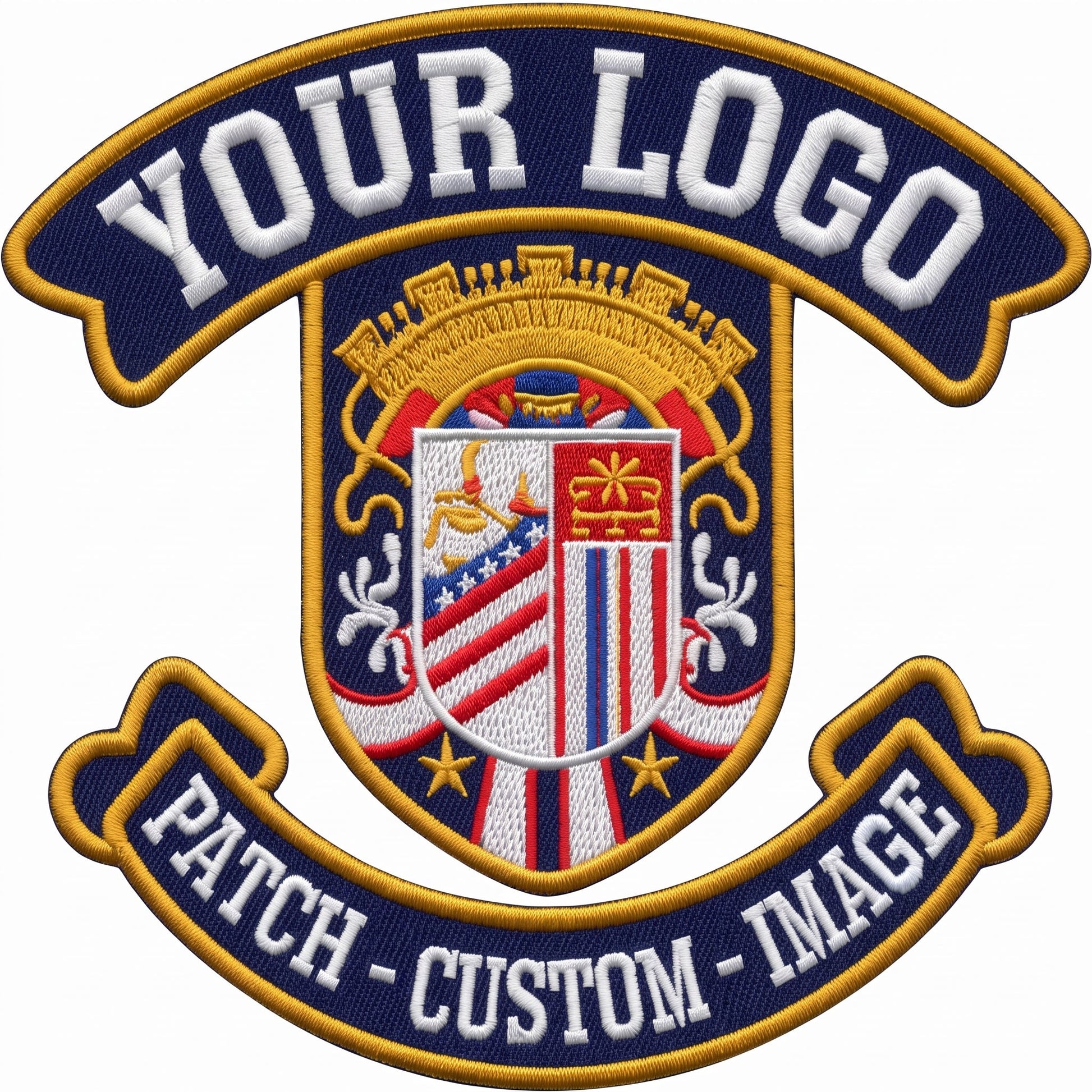 Custom Personalized Logo Embroidered Patches, Patch for Backpacks, Jacket, School, Team, Group - Any Shape
