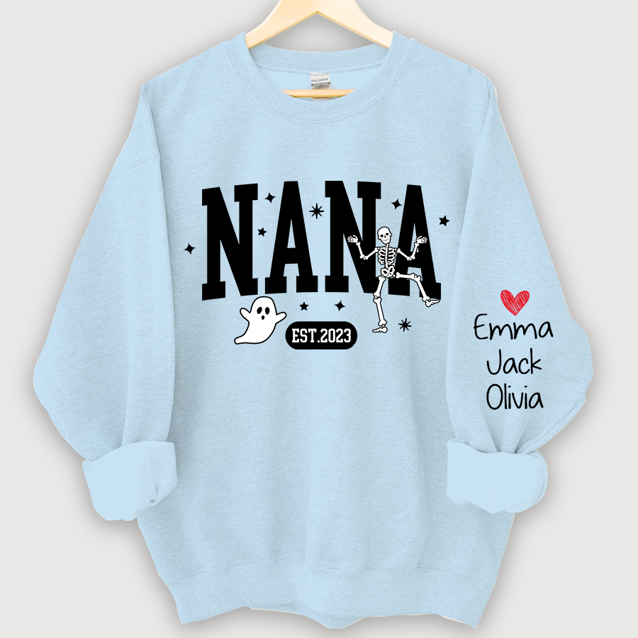 Halloween Nana Est And Grandkids CL01 Sweatshirt
