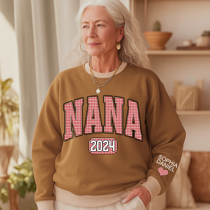 Mimi Est And Grandkids Red Design