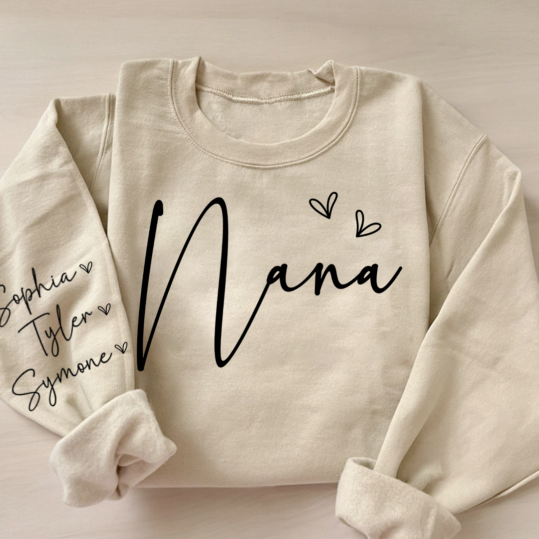 Personalized Mimi And Kids Heart