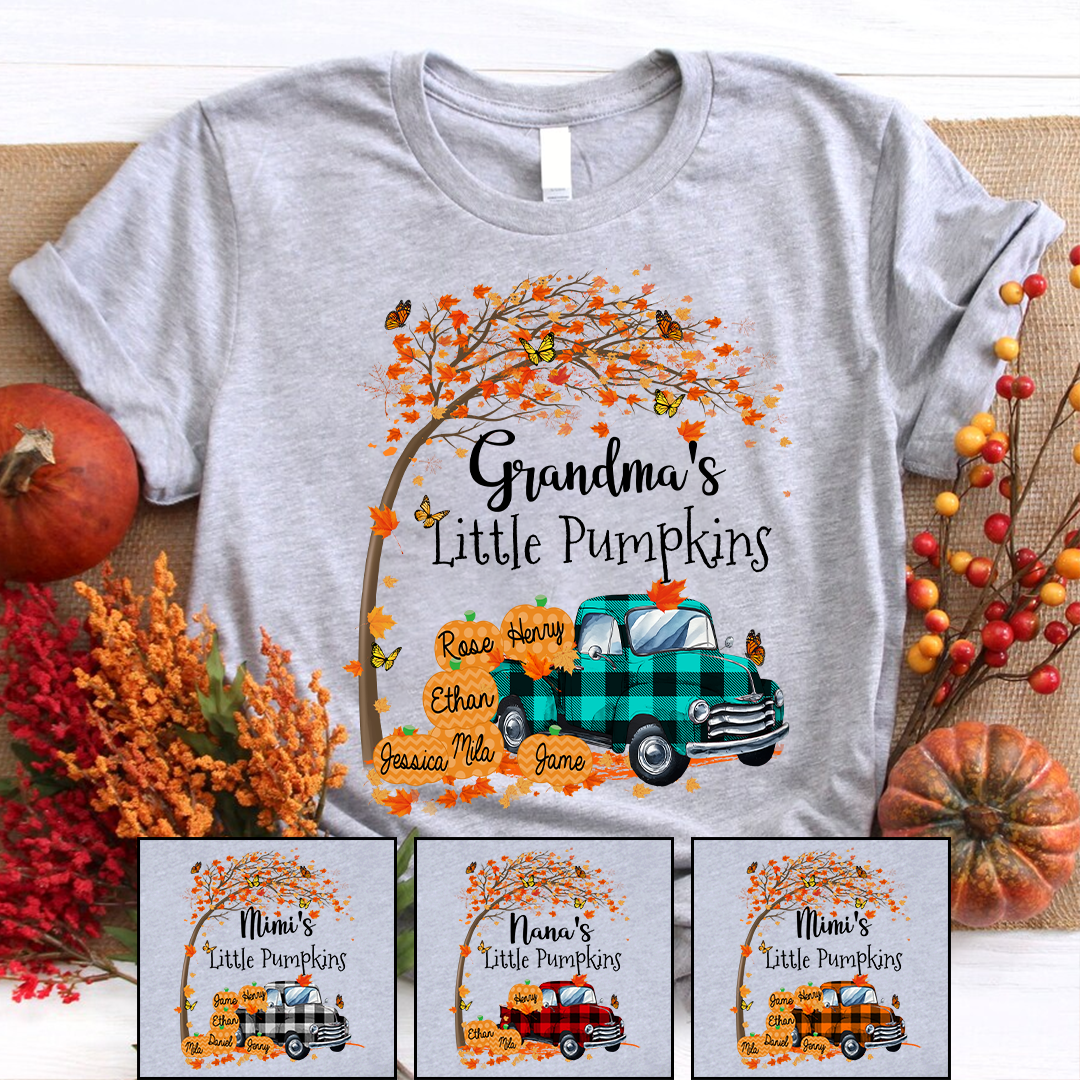 Grandma's Little Pumpkin And Grandkids CTH01