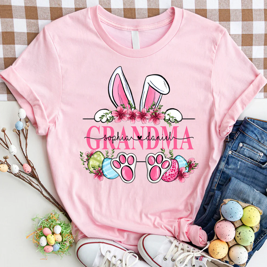 Mama Bunny And Kids, Gift For Grandma, Grammy, Mama, Nana, Mimi, Mother Day
