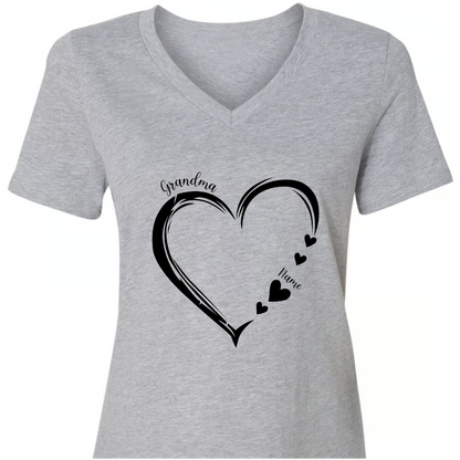 Mimi And Grandkids Sunflower T-Shirt