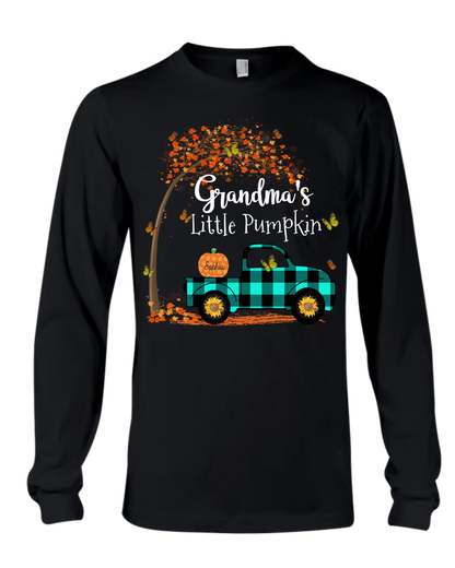 Grandma's Little Pumpkins and Grandkids Names Personalized