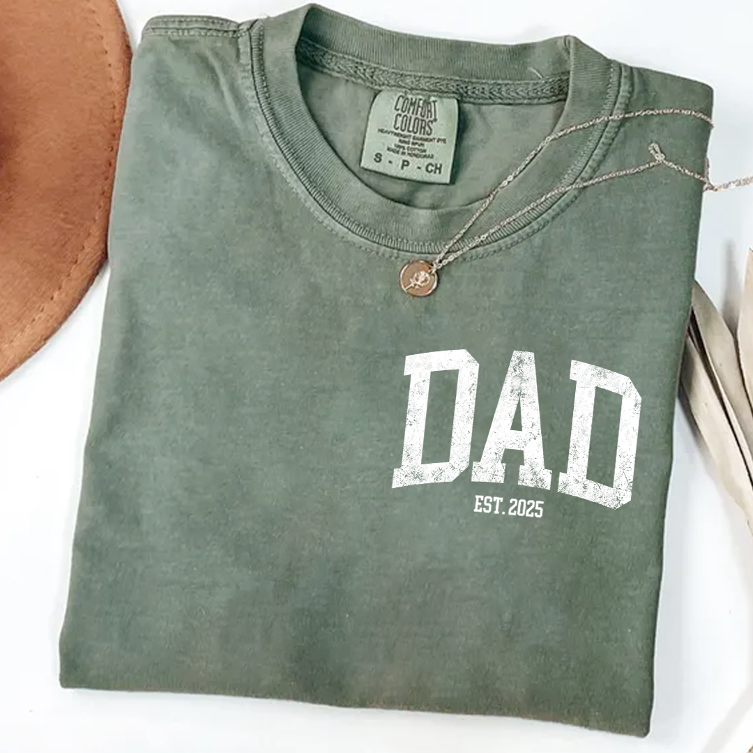 Comfort Colors® Custom Dad Est Shirt