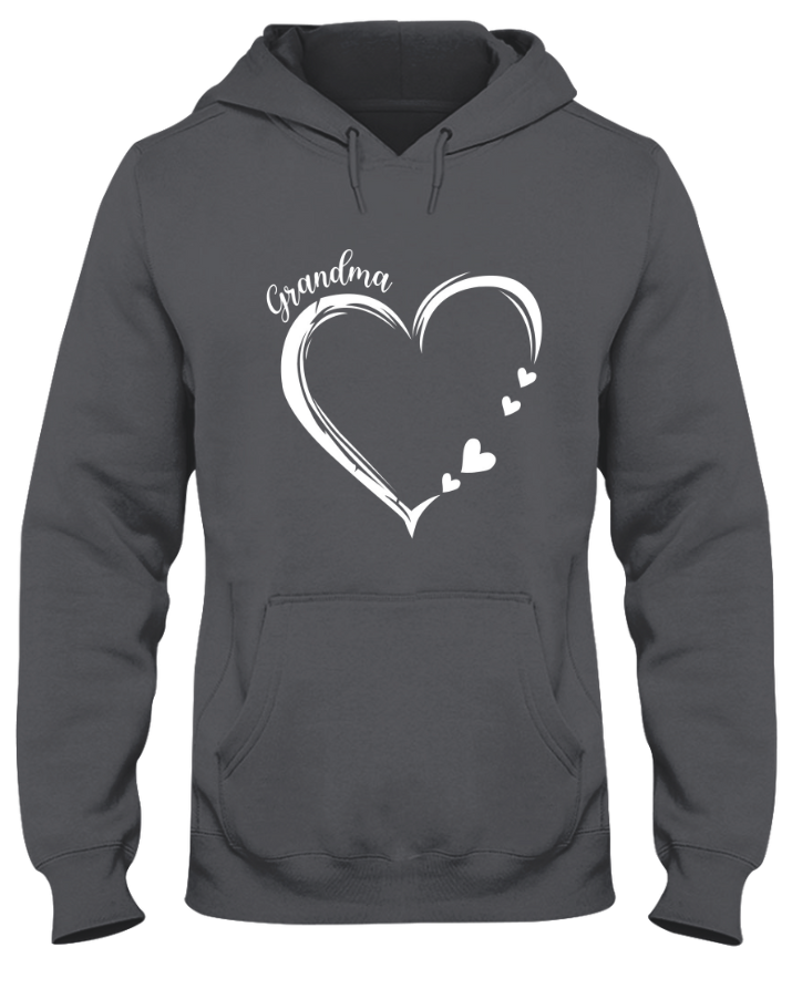 Grandma and Grandkids Hearts, Gift For Grandma