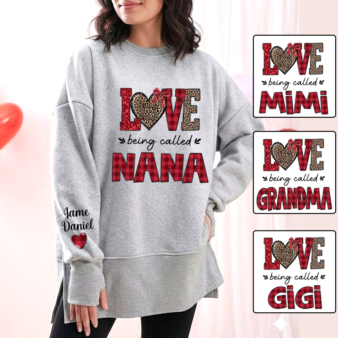 Personalized Grandma, Love Being Called Nana with Grandkids