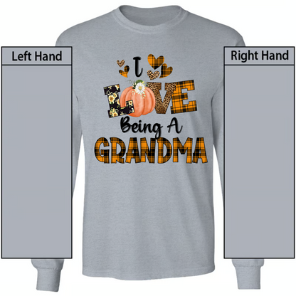 Love Pumpkin Season Love Being Grandma