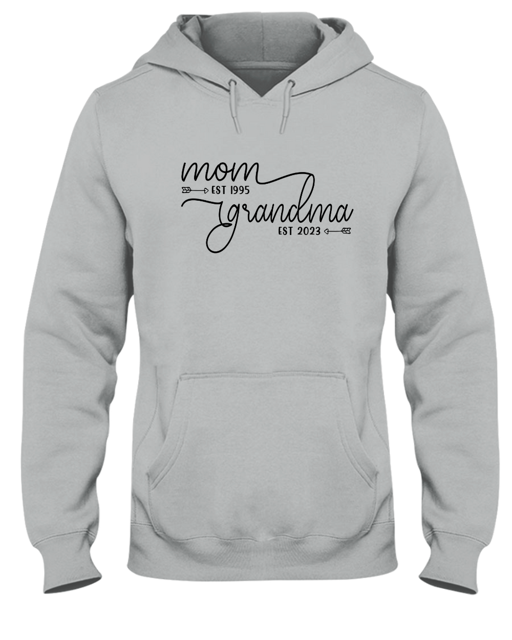 Personalized Mom Est Grandma Est Shirt, Custom Mom Grandma Est Shirt, Gift For Grandma, Mother's Day Gift TH