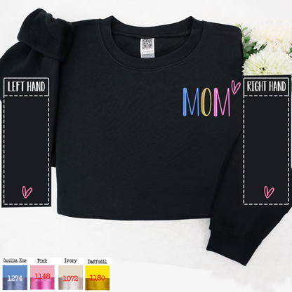 Embroidered Mom Trend 2024 Sweatshirt