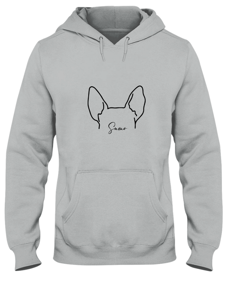 Custom Dog Ears Sweatshirt, Dog Lover Sweatshirt, Dog People Sweatshirt, Pet Lover Sweatshirt