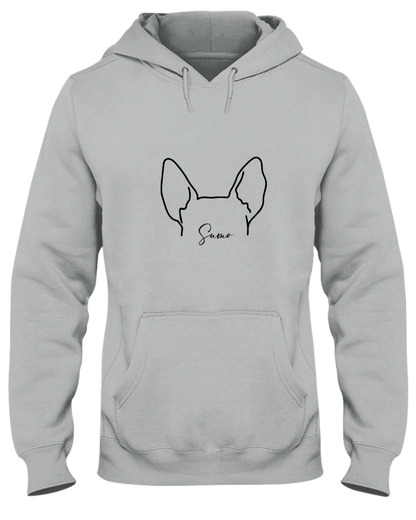 Custom Dog Ears Sweatshirt, Dog Lover Sweatshirt, Dog People Sweatshirt, Pet Lover Sweatshirt