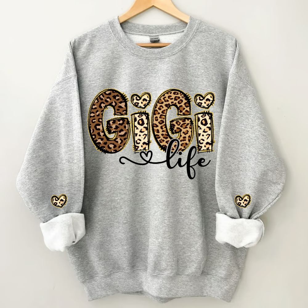 Personalized Gigi Shirt Gigi Life And Grandkids Sweatshirt