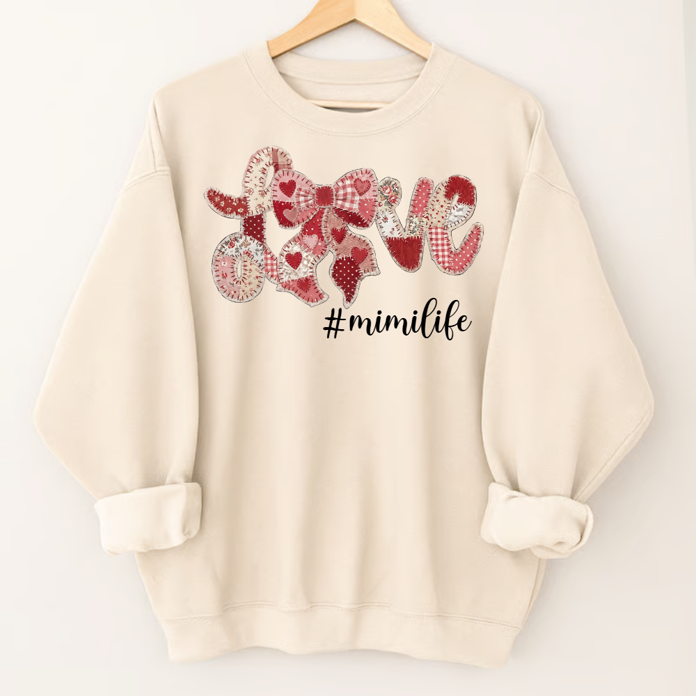 Love Mimi Life Grandkids Valentine's Gift