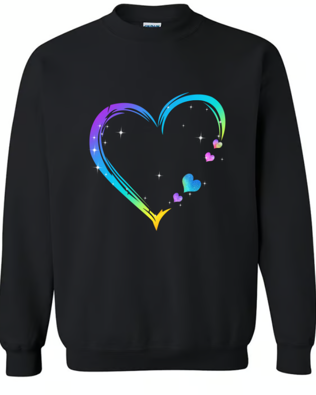 Grandma Heart fulcolor Best Gifts For Mother's Day T-Shirt