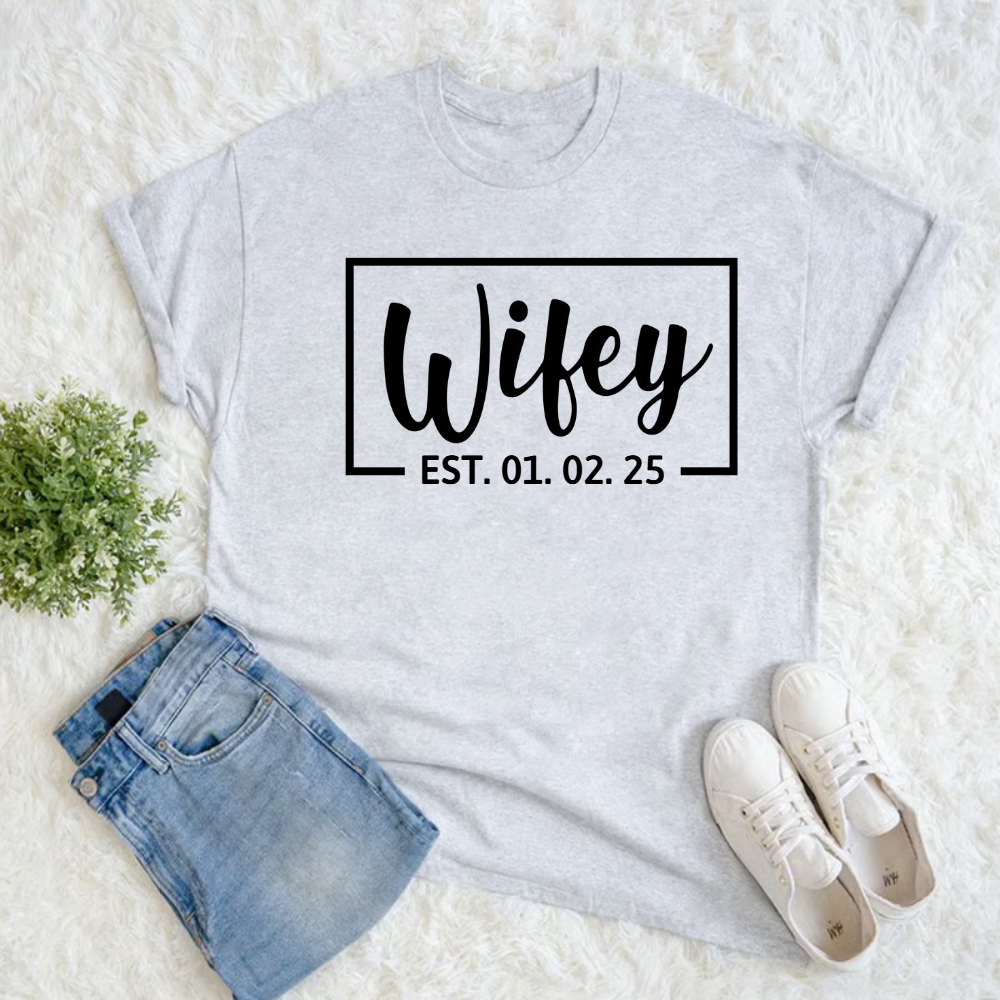 Honeymoon Just Married Bridal Gift Husband And Wife Shirts