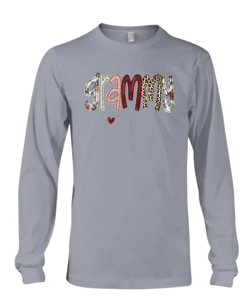 Grandma Grandpa And Kids Heart CTH01